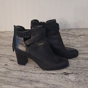 Cole Haan black booties size 9